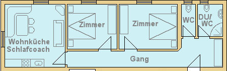 Fehlehof Appartement Aschau im Zillertal - Appartement 1 4-6 Personen